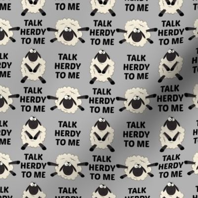 Talk Herdy, gray