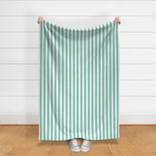 Beach Towel Stripes / Surf Green White / Medium