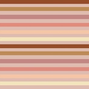 MEDIUM boho neutral stripes fabric - western coordinate fabric