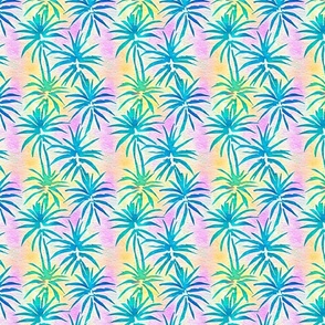 Pastel Palm Trees