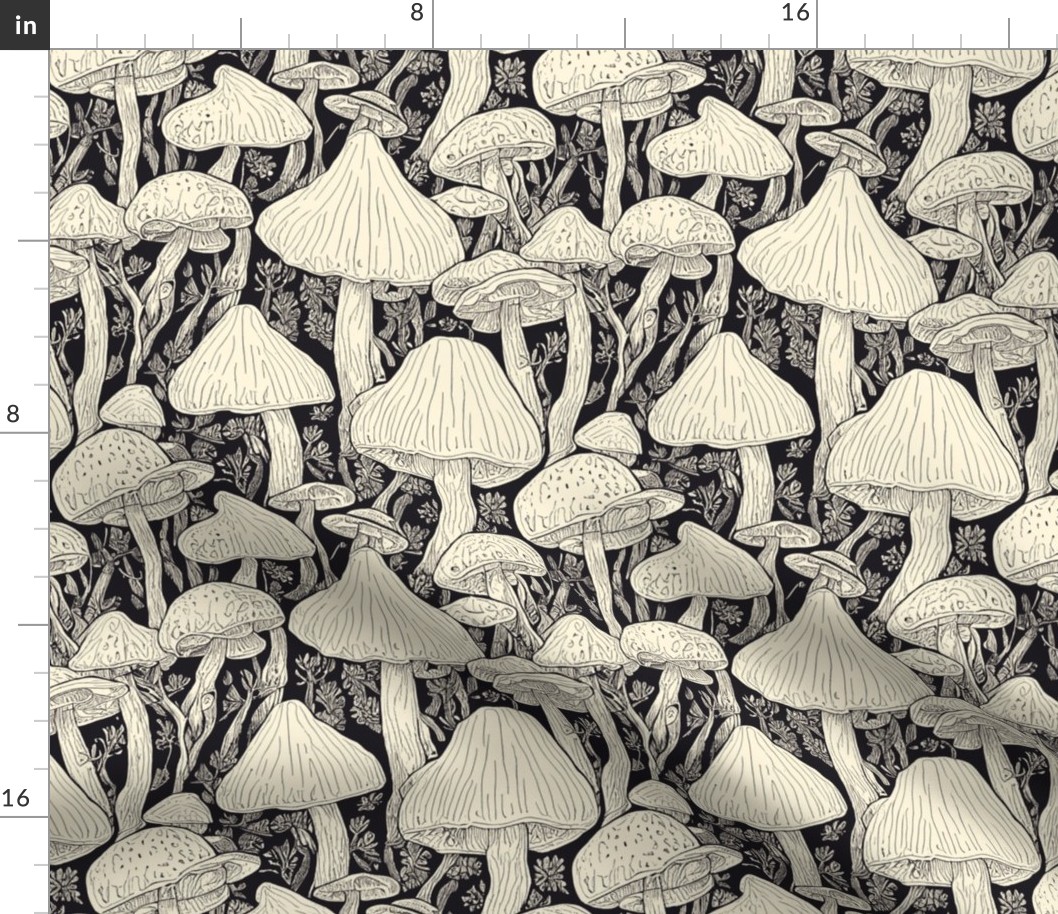 This Shroom Is Getting Crowded - Coloring Book