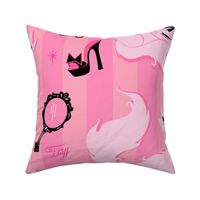 XTRA LARGE-Glamour Kitty Pink