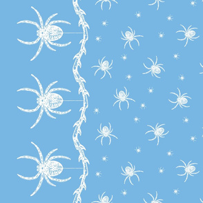 Spider Border (blue)