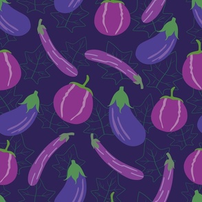 Eggplant Purple Fantasy