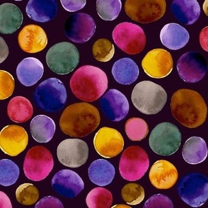 Watercolor Dots