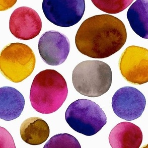 Watercolor Dots