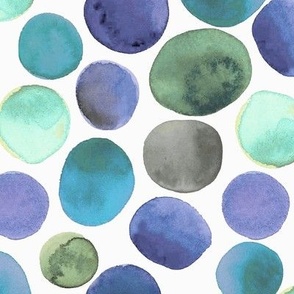 Watercolor Dots