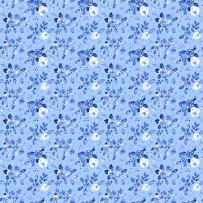 Roses Garden - Liberty Style - Power Blue Version