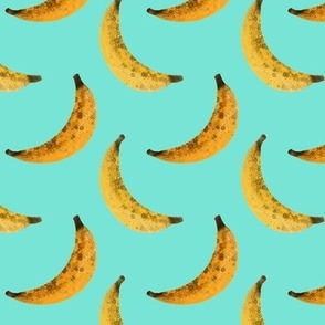 Watercolor Bananas