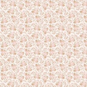 Delicate Florals Light Cream Small