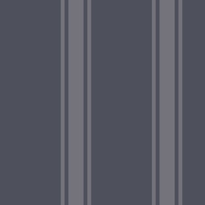 Elegant Panel Stripes | Purple Grey Thick