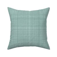 Classic Gingham Checks Plaid Natural Hemp Grasscloth Woven Texture Classy Elegant Simple Green Blender Earth Tones Opal Light Pine Green Blue Turquoise A3BFB6 Subtle Modern Abstract Geometric