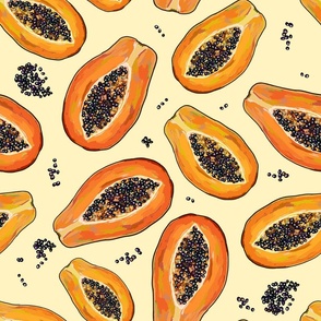 papaya pattern