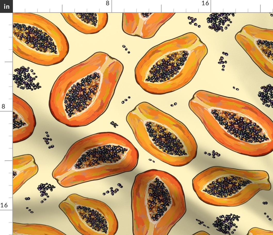 papaya pattern