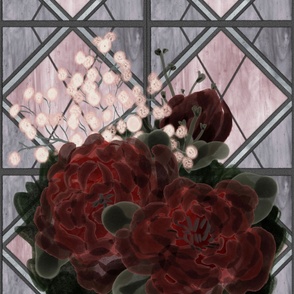 Rose Garden Window 