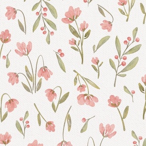 Spring Blooms -LARGE -Wallpaper -Home Decor