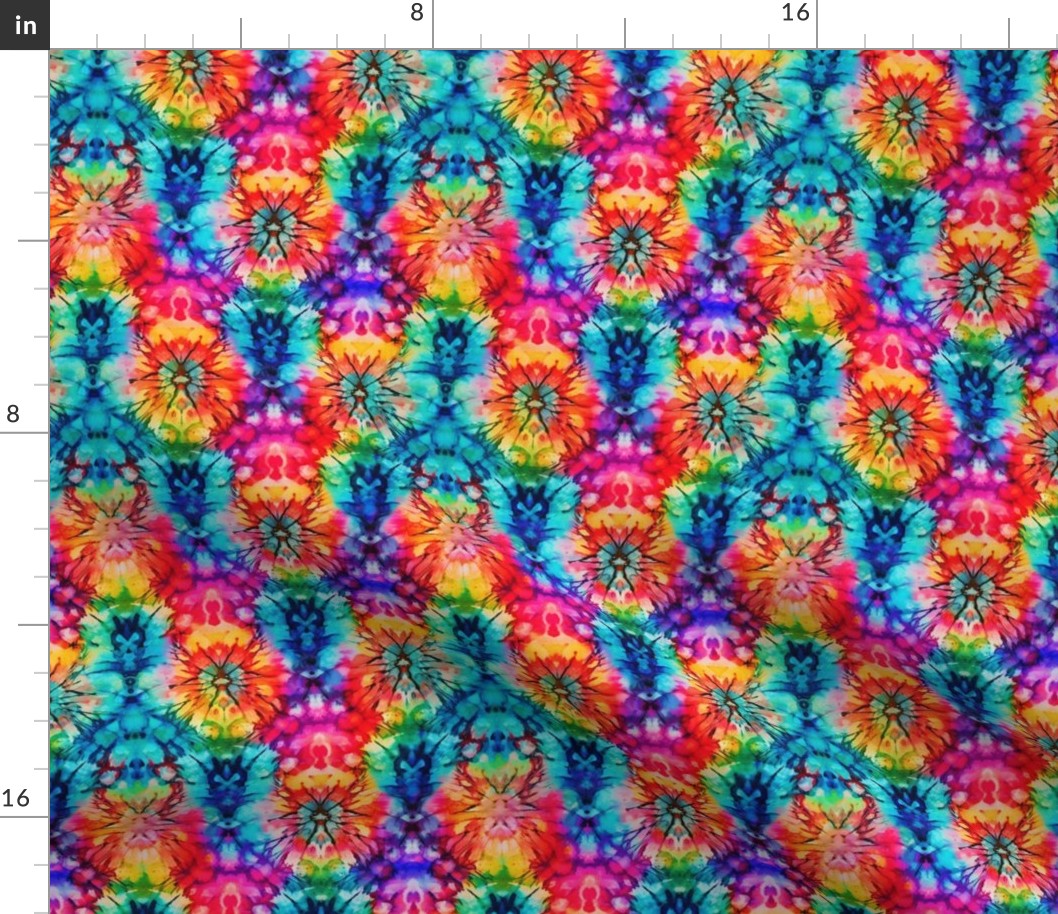 Small Scale Rainbow Tie Dye