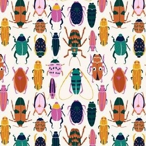 Creepy Crawlers - Jewel tones - Smaller scale - 1" bugs