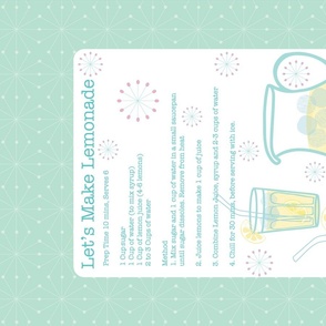 Lemonade_Recipe_Tea_Towel_-_Mint-New