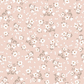 Ditsy Floral Pink Large