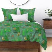 Evergreen Forest Hidden Whimsy large scale