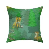 Evergreen Forest Hidden Whimsy large scale