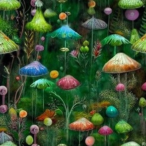 Mossy mosshrooms smaller