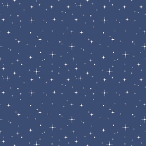 Stars -deep blue