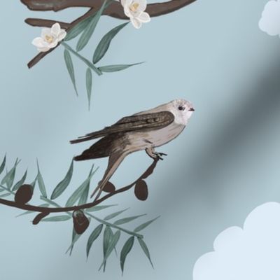 Swift Bird With Jungle Pattern