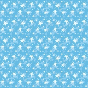 Blue fun stars