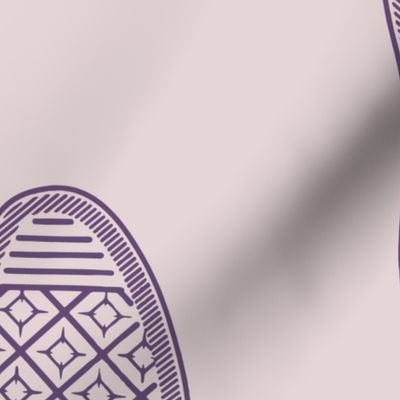 Purple Sneaker Prints