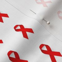 Blood Cancer Awareness Ribbon, Red Ribbon, Red Cancer Awareness Ribbon