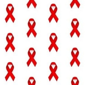 Blood Cancer Awareness Ribbon, Red Ribbon, Red Cancer Awareness Ribbon