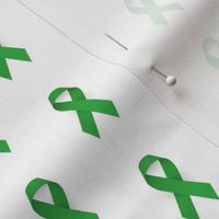 Lymphoma Cancer Awareness Ribbon, Green Cancer Ribbon Awareness