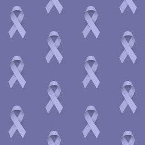 Stomach Esophageal Cancer Awareness Ribbon, Light Purple Cancer Ribbon Awareness, BG