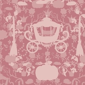 Fairytale Damask - Pink Large