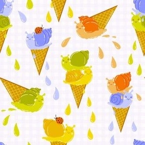 Hidden Whimsy Snail Ice Cream Cones