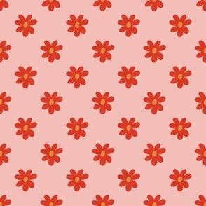 Spring Butterflies Pink Flowers // 8x8