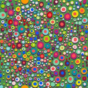 Polka Dot Explosion Dimensional made of Petal Signature Solid Colors see additional details 