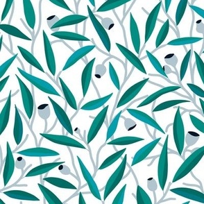 bluegum leaf pattern