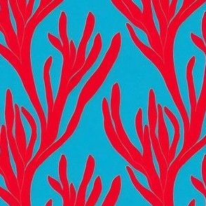 Coral in the Style of Henri Matisse