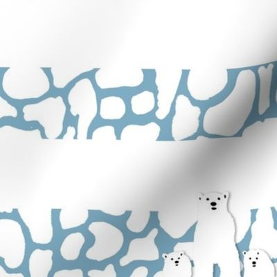 Hidden Whimsy: Ice Bridges with Polar Bears by Su_G_©SuSchaefer