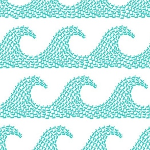 Duck Waves! // Turquoise