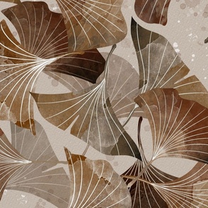 gingko_leaves_with_hidden_kiss brown