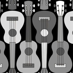 Vertical Ukulele Gray