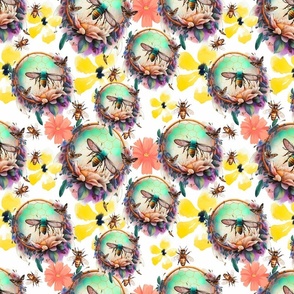 Fantasy Honeybee Collage