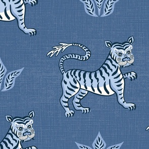 Tibetan tiger/blue/jumbo