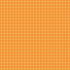 Dot Grid in Orange