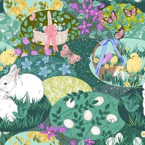 Bunny Whimsy Garden bedding