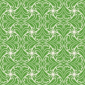 Scallop Petals - Green